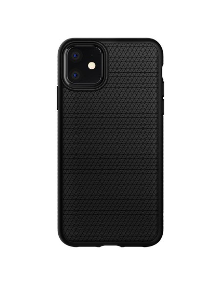Spigen Liquid Air dėklas iPhone 11 - matinė juoda Spigen Liquid Air dėklas iPhone 11 - matinė juoda