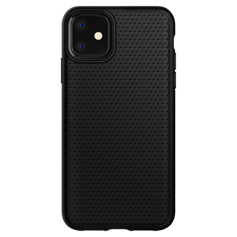 Spigen Liquid Air dėklas iPhone 11 - matinė juoda