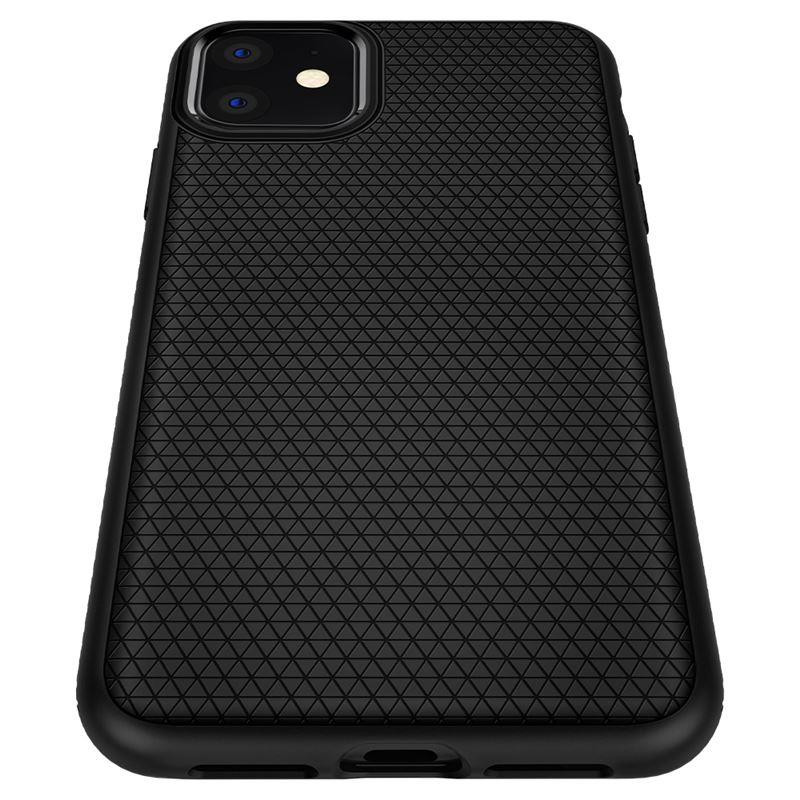 Spigen Liquid Air dėklas iPhone 11 - matinė juoda