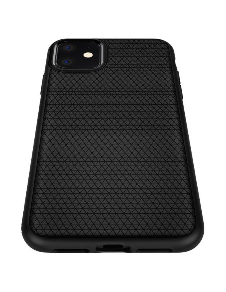 Spigen Liquid Air dėklas iPhone 11 - matinė juoda Spigen Liquid Air dėklas iPhone 11 - matinė juoda