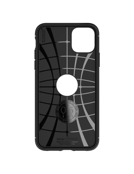 Spigen Rugged Armor dėklas, skirtas iPhone 11 - matinė juoda
