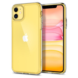 Spigen Ultra Hybrid dėklas iPhone 11 - skaidrus