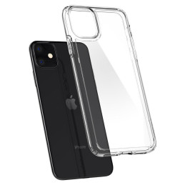 Spigen Ultra Hybrid dėklas iPhone 11 - skaidrus
