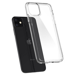 Spigen Ultra Hybrid dėklas iPhone 11 - skaidrus