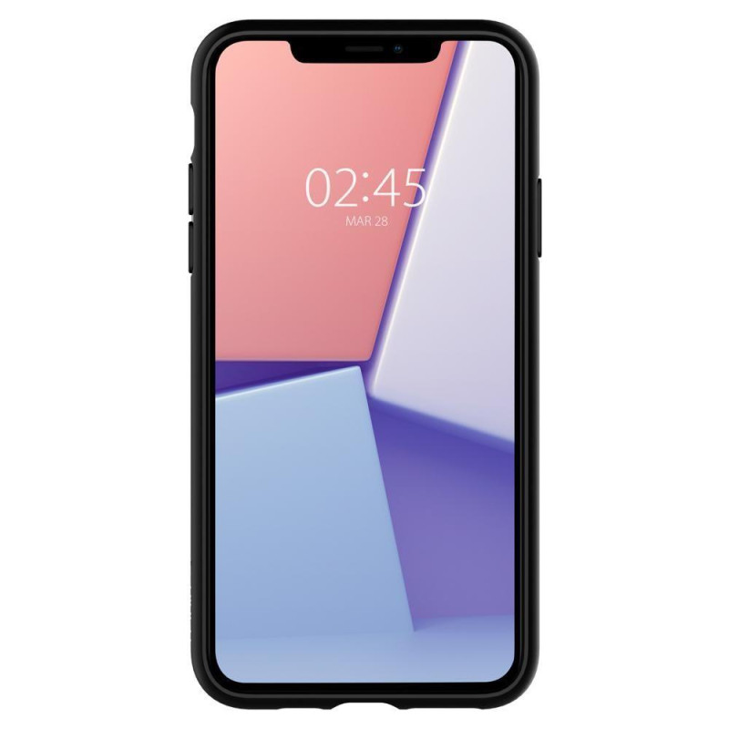 Spigen Ultra Hybrid dėklas, skirtas iPhone 11 - matinė juoda