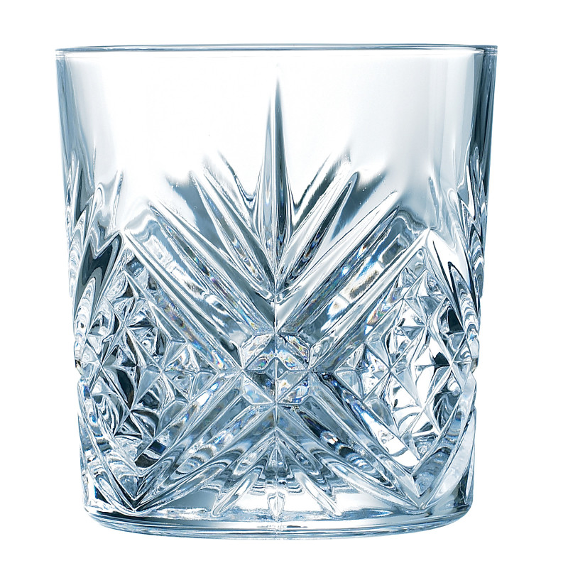 BROADWAY žemi akiniai su didelio skaidrumo 300 ml rinkinys iš 6 Hendi L7254