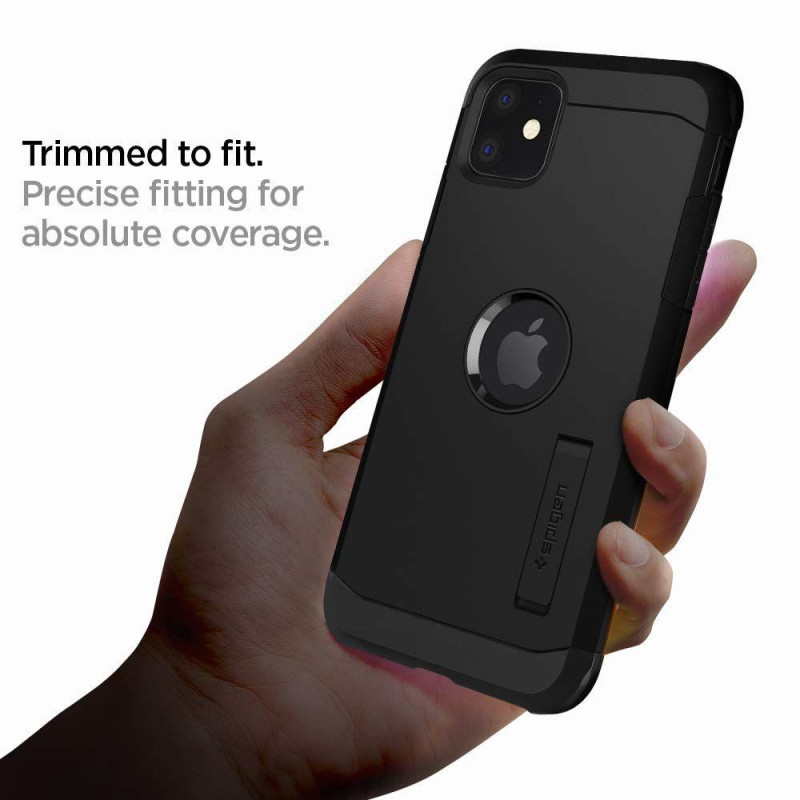 Spigen Tough Armor dėklas iPhone 11 - juodas