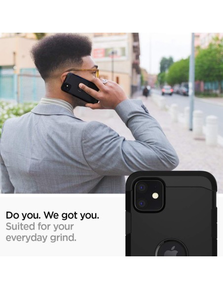 Spigen Tough Armor dėklas iPhone 11 - juodas Spigen Tough Armor dėklas iPhone 11 - juodas