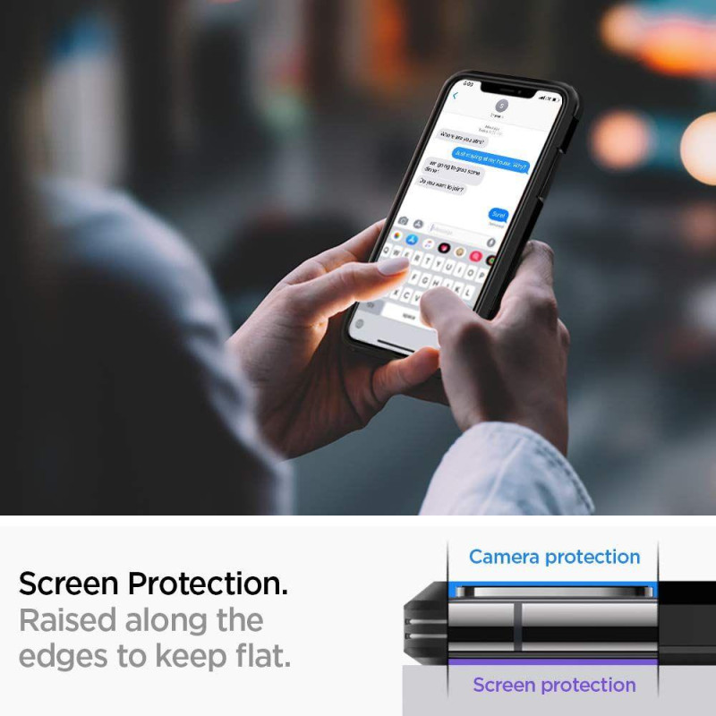Spigen Tough Armor dėklas iPhone 11 - juodas