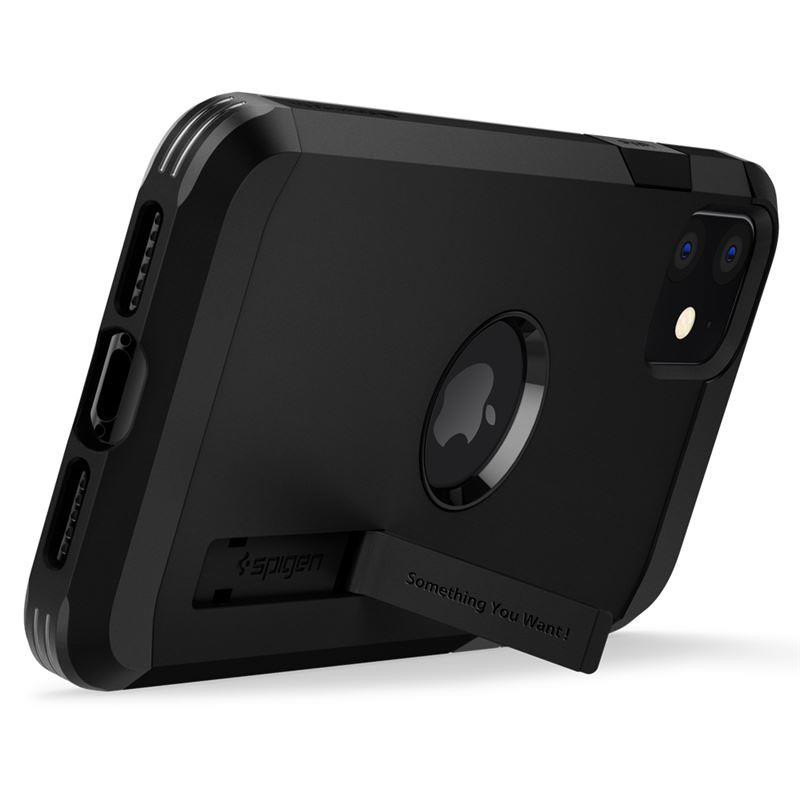 Spigen Tough Armor dėklas iPhone 11 - juodas
