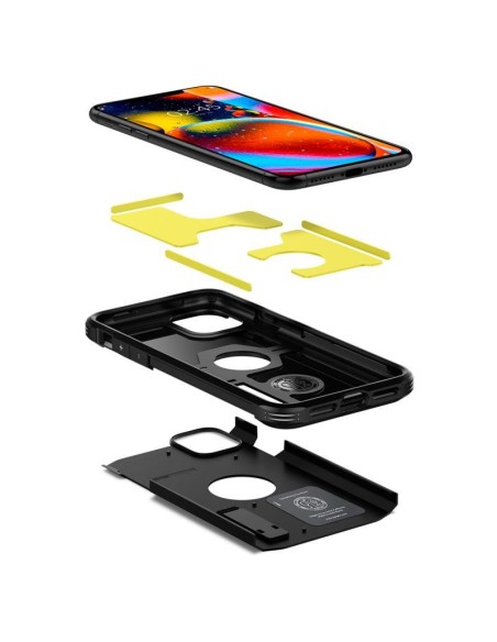 Spigen Tough Armor dėklas iPhone 11 - juodas Spigen Tough Armor dėklas iPhone 11 - juodas
