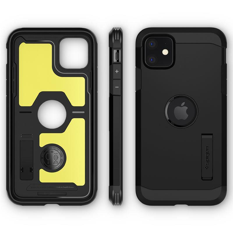 Spigen Tough Armor dėklas iPhone 11 - juodas