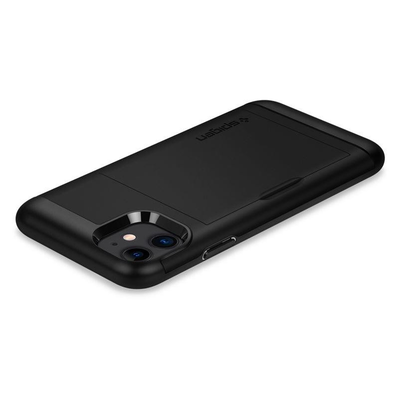 Spigen Slim Armor CS dėklas iPhone 11 - juodas