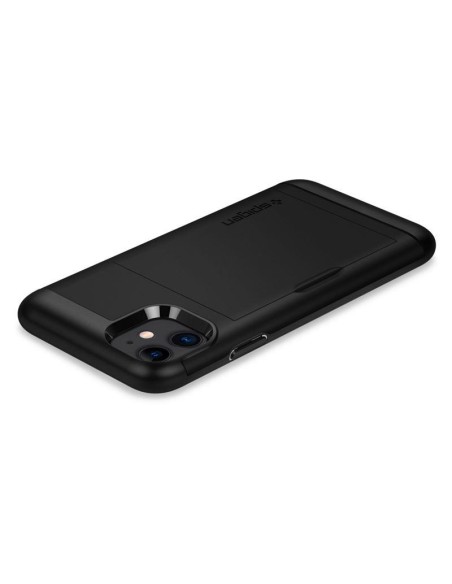 Spigen Slim Armor CS dėklas iPhone 11 - juodas