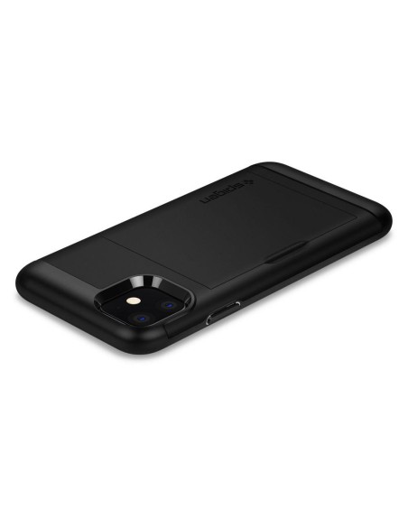 Spigen Slim Armor CS dėklas iPhone 11 - juodas