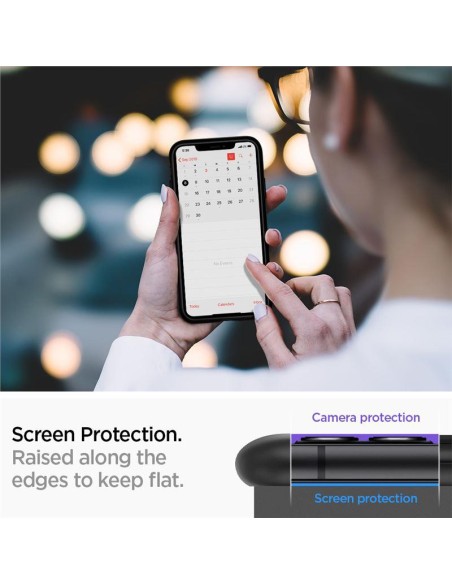 Spigen Slim Armor CS dėklas iPhone 11 - juodas