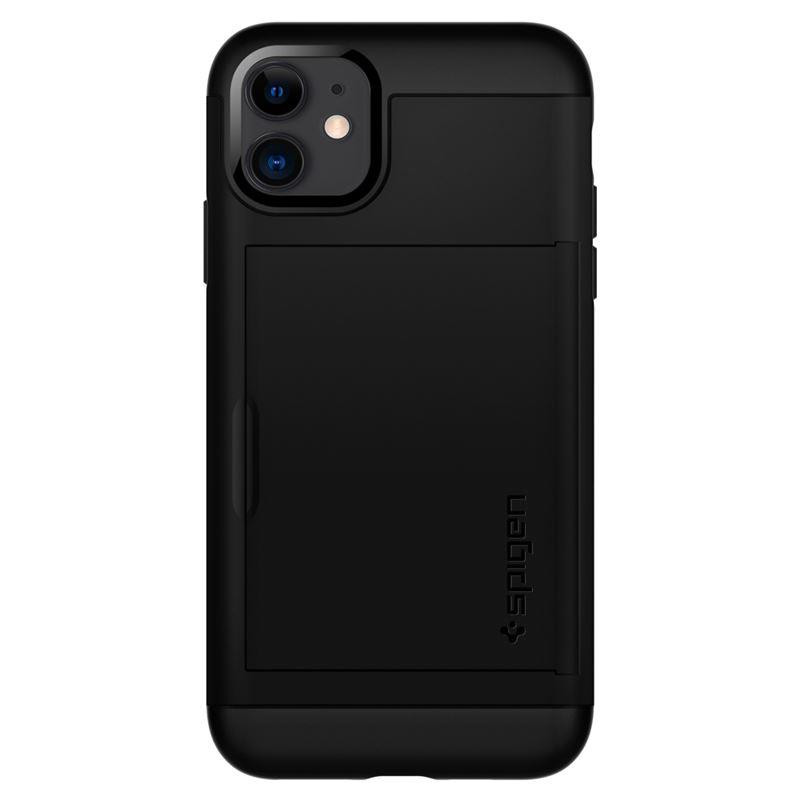 Spigen Slim Armor CS dėklas iPhone 11 - juodas