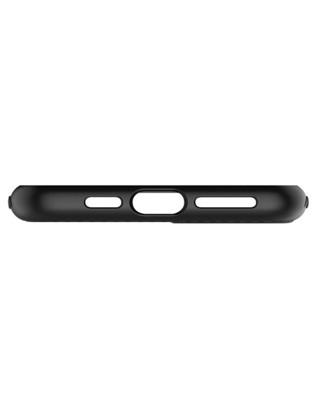 Spigen Liquid Air dėklas, skirtas iPhone 11 Pro Max - matinė juoda Spigen Liquid Air dėklas, skirtas iPhone 11 Pro Max - matinė juoda