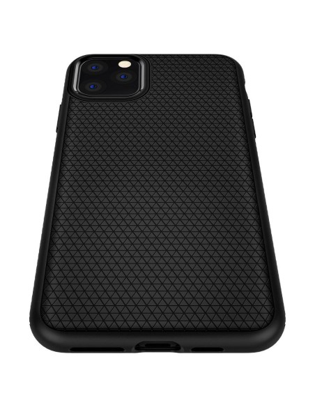 Spigen Liquid Air dėklas, skirtas iPhone 11 Pro Max - matinė juoda Spigen Liquid Air dėklas, skirtas iPhone 11 Pro Max - matinė juoda