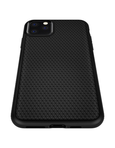 Spigen Liquid Air dėklas, skirtas iPhone 11 Pro Max - matinė juoda Spigen Liquid Air dėklas, skirtas iPhone 11 Pro Max - matinė juoda