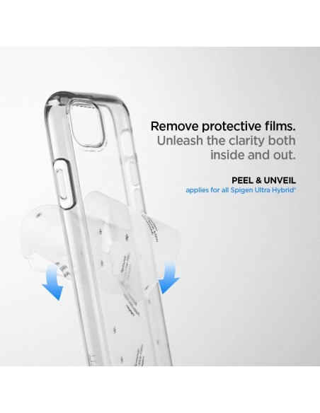Spigen Ultra Hybrid dėklas iPhone 11 Pro Max - skaidrus Spigen Ultra Hybrid dėklas iPhone 11 Pro Max - skaidrus