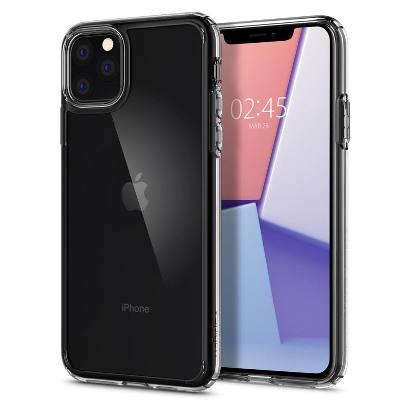 Spigen Ultra Hybrid dėklas iPhone 11 Pro Max - skaidrus