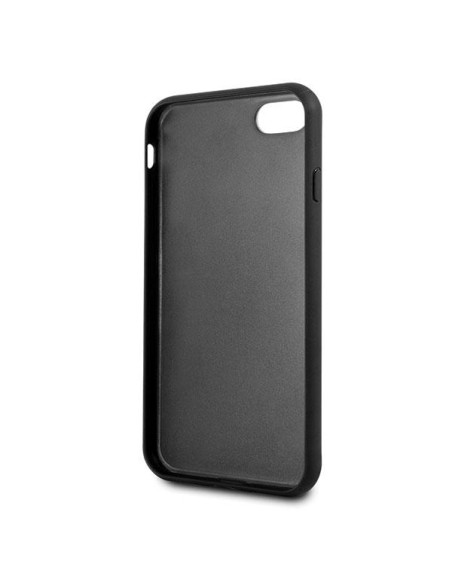 Karl Lagerfeld Signature Glitter dėklas, skirtas iPhone 7 / 8 / SE 2020 / SE 2022 - raudonas Karl Lagerfeld Signature Glitter dėklas, skirtas iPhone 7 / 8 / SE 2020 / SE 2022 - raudonas
