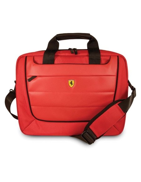 Ferrari Scuderia krepšys 16" nešiojamam kompiuteriui - raudonas Ferrari Scuderia krepšys 16" nešiojamam kompiuteriui - raudonas
