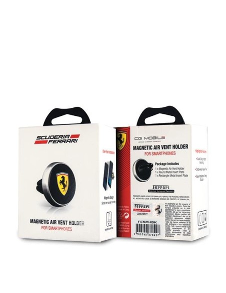 Ferrari FESCHBK magnetinis laikiklis orlaidei - juodas Ferrari FESCHBK magnetinis laikiklis orlaidei - juodas