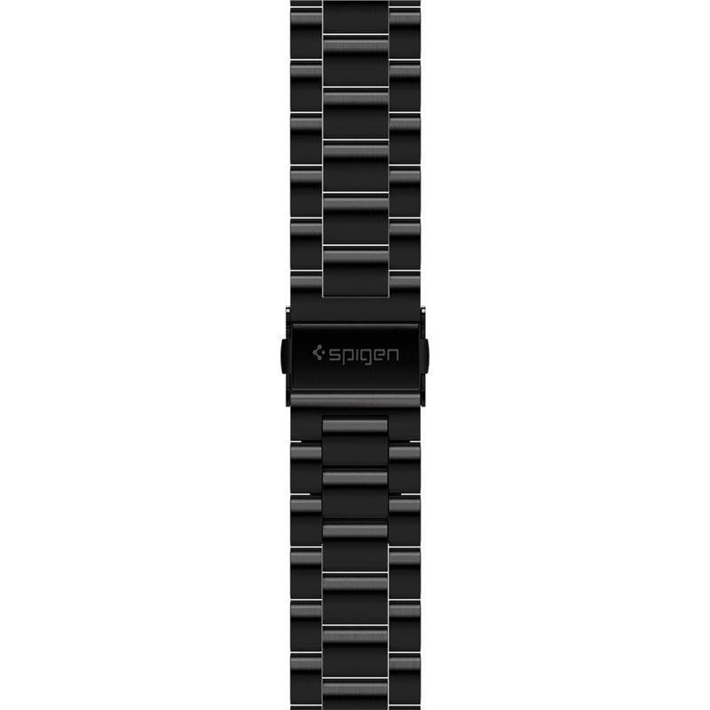 Spigen Modern Fit dirželis, skirtas Samsung Galaxy Watch 4 / 5 / 5 Pro / 6 - juodas