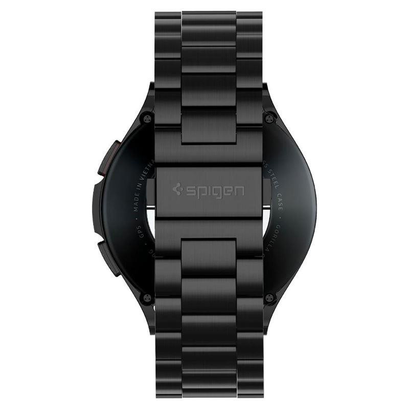 Spigen Modern Fit dirželis, skirtas Samsung Galaxy Watch 4 / 5 / 5 Pro / 6 - juodas