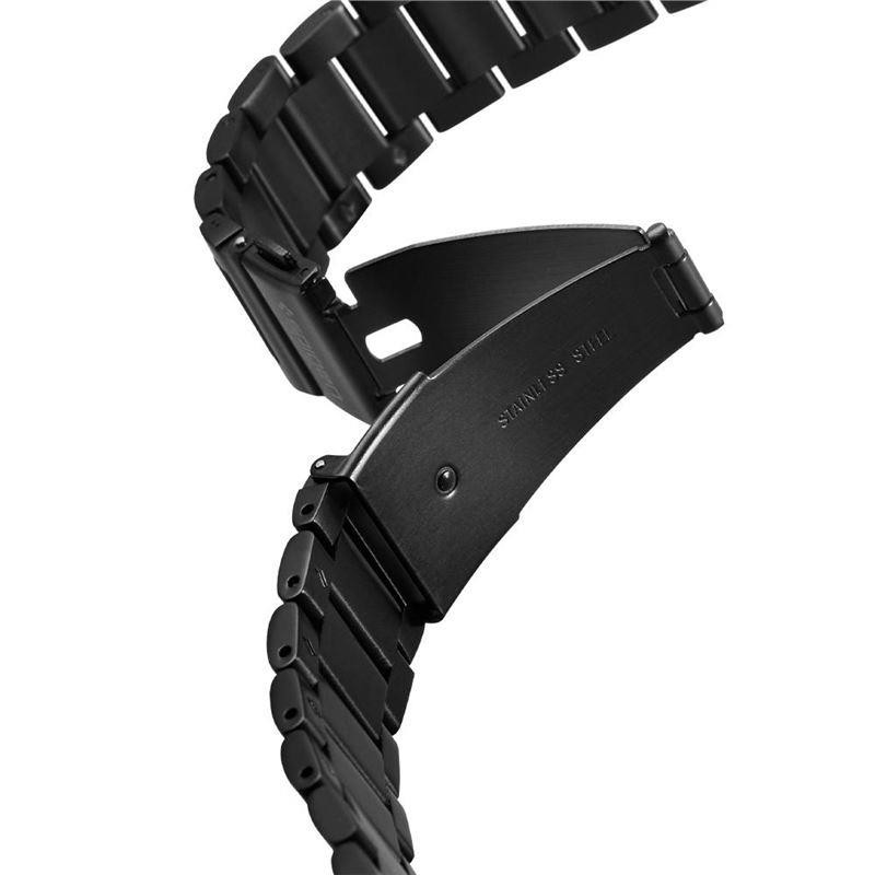Spigen Modern Fit dirželis, skirtas Samsung Galaxy Watch 4 / 5 / 5 Pro / 6 - juodas
