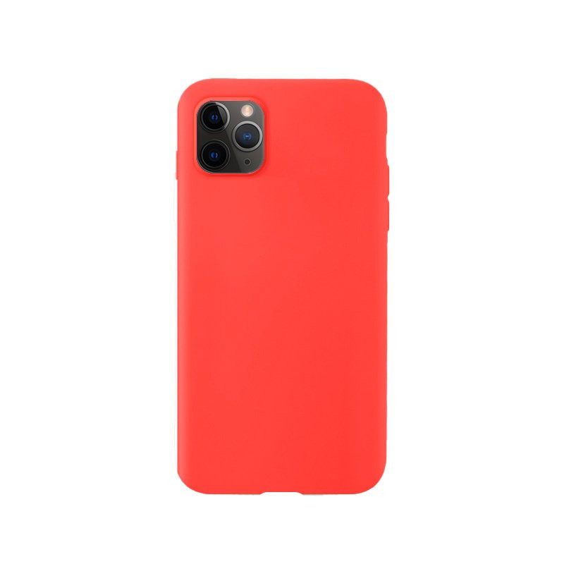 Silicone Case lankstus silikoninis dėklo dangtelis skirtas iPhone 11 Pro raudonas Silicone Case lankstus silikoninis dėklo dangtelis skirtas iPhone 11 Pro raudonas