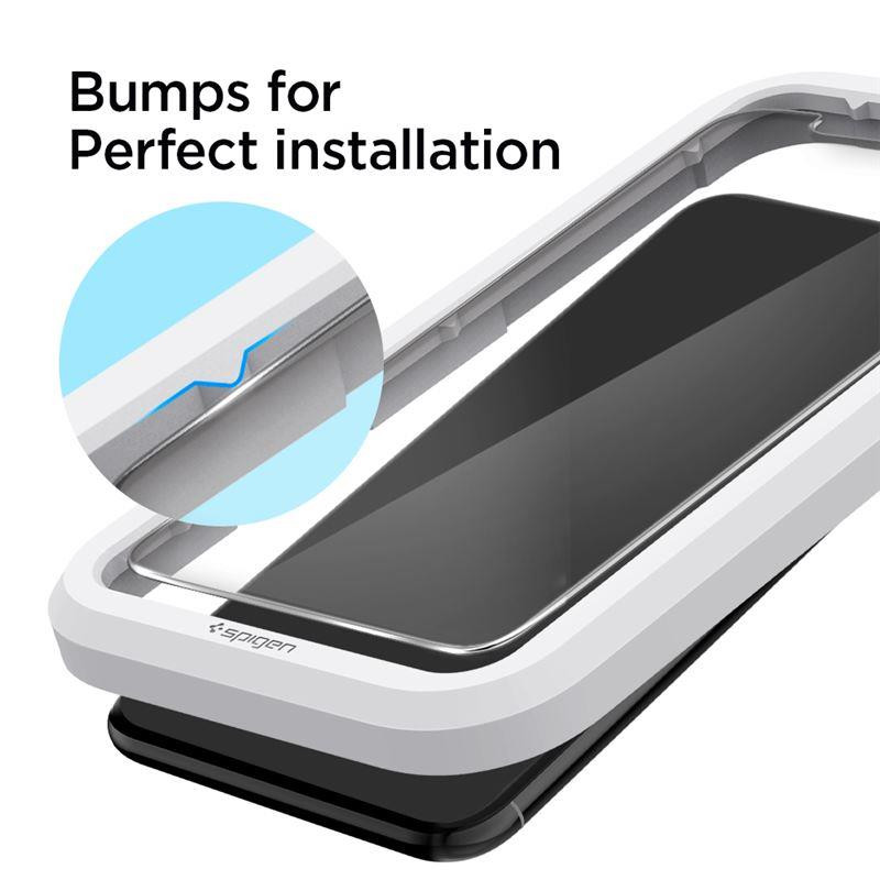 Spigen ALM Glas.tR Plonas grūdintas stiklas iPhone 11 / XR - 2 vnt. Spigen ALM Glas.tR Plonas grūdintas stiklas iPhone 11 / XR - 2 vnt.