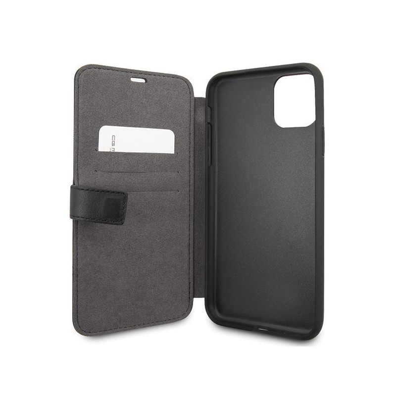 BMW Signature dėklas iPhone 11 Pro Max - juodas