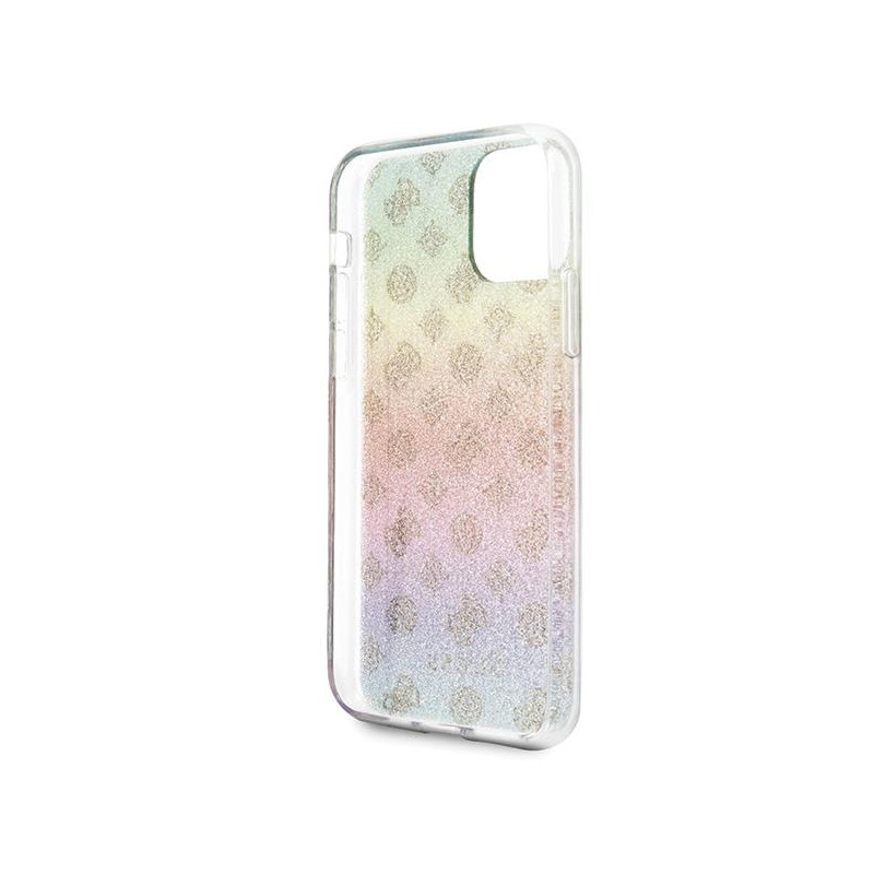 Guess Iridescent 4G Peony dėklas iPhone 11 Pro - įvairiaspalvis