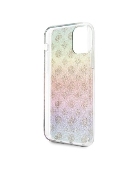 Guess Iridescent 4G Peony dėklas iPhone 11 Pro - įvairiaspalvis Guess Iridescent 4G Peony dėklas iPhone 11 Pro - įvairiaspalvis