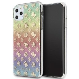 Guess Iridescent 4G Peony dėklas, skirtas iPhone 11 Pro Max - įvairiaspalvis