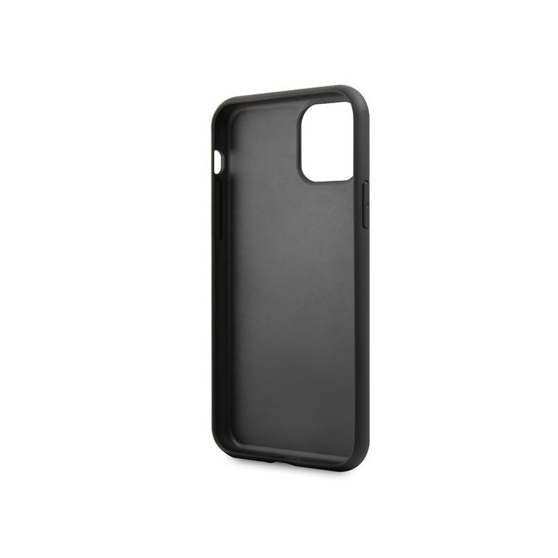 Karl Lagerfeld Signature Glitter dėklas, skirtas iPhone 11 Pro Max – raudonas
