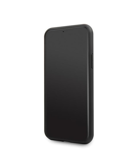 Karl Lagerfeld Signature Glitter dėklas, skirtas iPhone 11 Pro Max – raudonas Karl Lagerfeld Signature Glitter dėklas, skirtas iPhone 11 Pro Max – raudonas