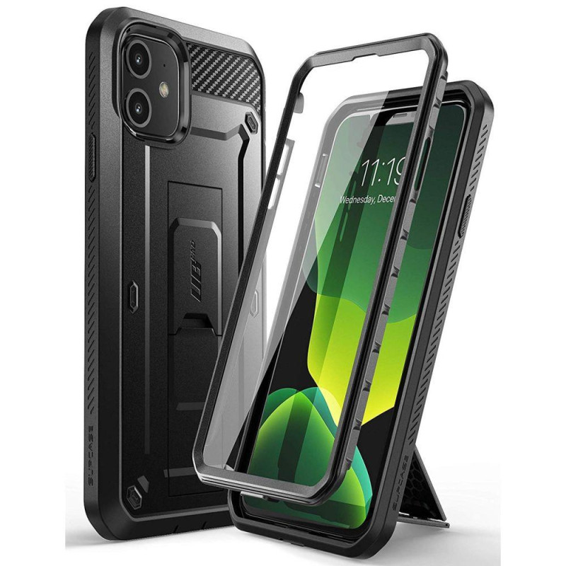 Supcase Unicorn Beetle Pro dėklas iPhone 11 - juodas