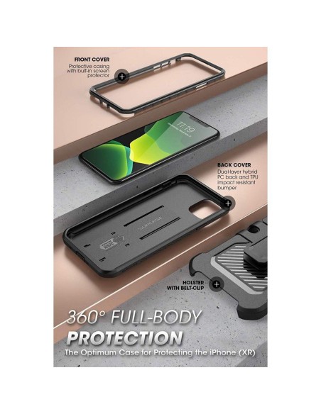 Supcase Unicorn Beetle Pro dėklas iPhone 11 - juodas Supcase Unicorn Beetle Pro dėklas iPhone 11 - juodas