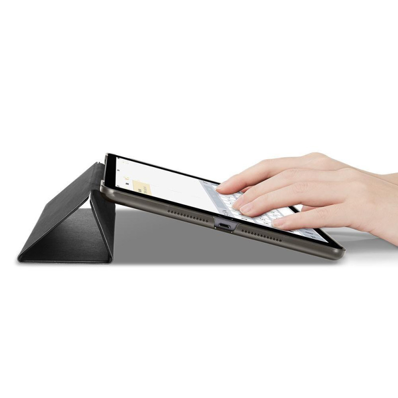 Spigen Smart Fold dėklas iPad 10.2& 39 & 39 2019 / 2020 / 2021 - juodas