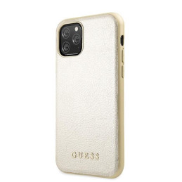 Guess Iridescent dėklas iPhone 11 Pro - auksinis