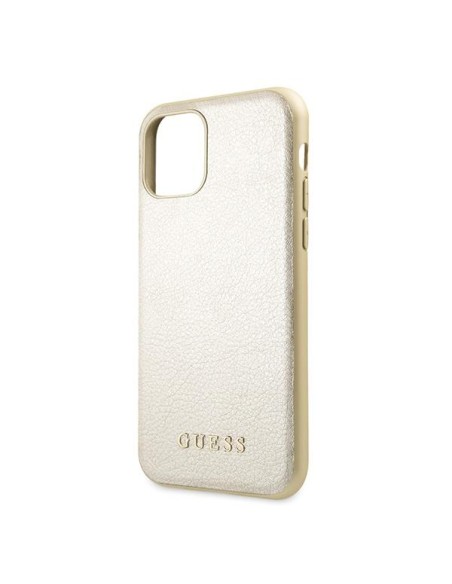 Guess Iridescent dėklas iPhone 11 Pro - auksinis Guess Iridescent dėklas iPhone 11 Pro - auksinis