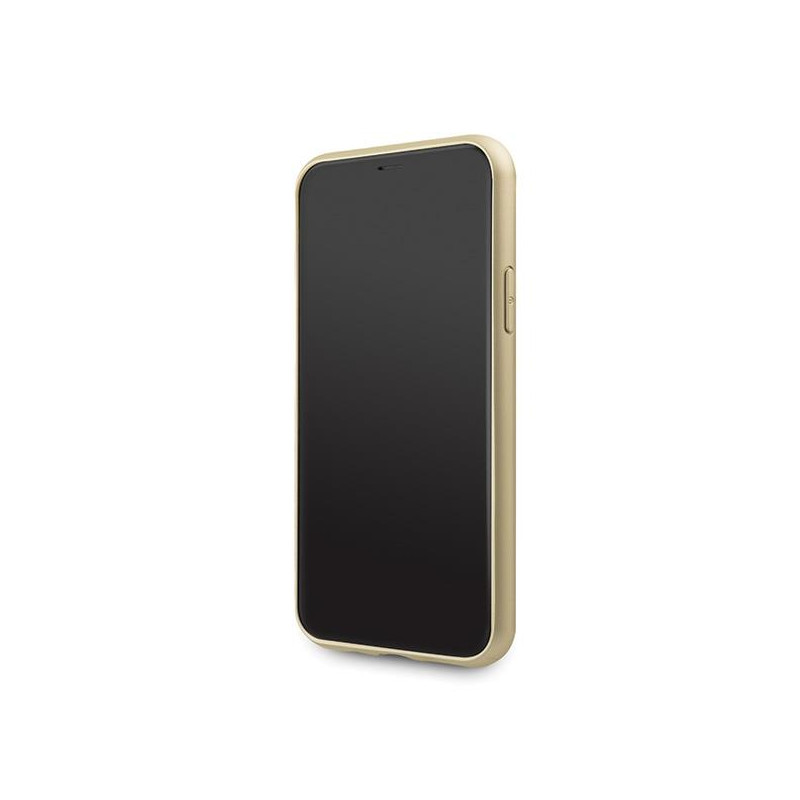 Guess Iridescent dėklas iPhone 11 Pro - auksinis