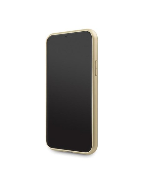 Guess Iridescent dėklas iPhone 11 Pro - auksinis Guess Iridescent dėklas iPhone 11 Pro - auksinis