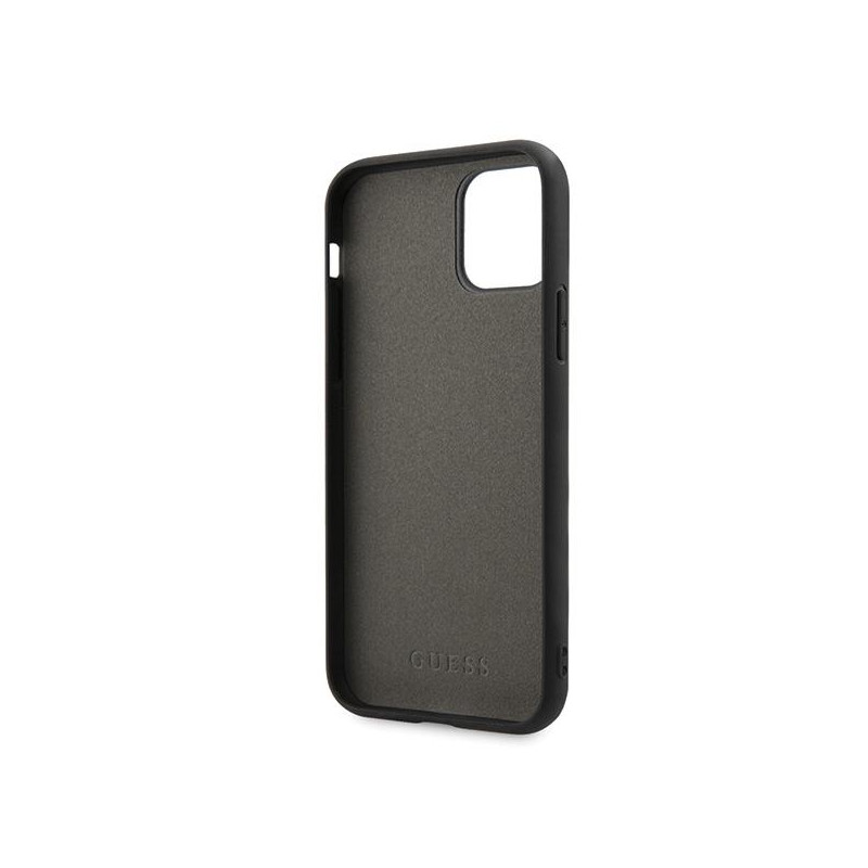 Guess Iridescent dėklas iPhone 11 Pro Max - sidabrinis