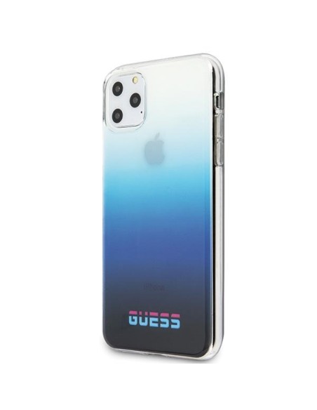 Guess California dėklas, skirtas iPhone 11 Pro Max – mėlynas Guess California dėklas, skirtas iPhone 11 Pro Max – mėlynas