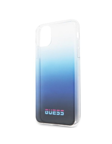 Guess California dėklas, skirtas iPhone 11 Pro Max – mėlynas Guess California dėklas, skirtas iPhone 11 Pro Max – mėlynas